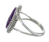 Southwest Opal Magenta Turquoise Silver Ring Size 5-1/4 MX61687